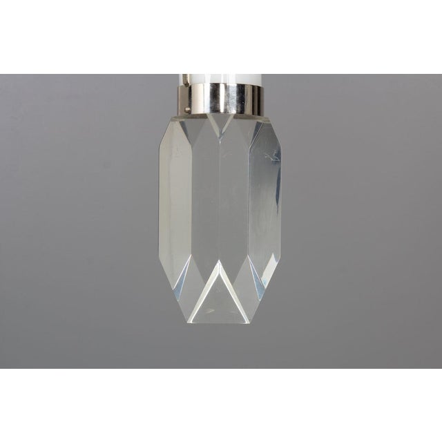 Metal Pendant Light by Gaetano Missaglia, 1970s For Sale - Image 7 of 10