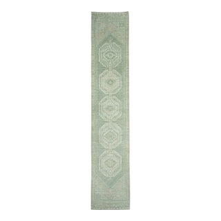 Turkish Oushak Rug 2'11" x 15' #19409 For Sale