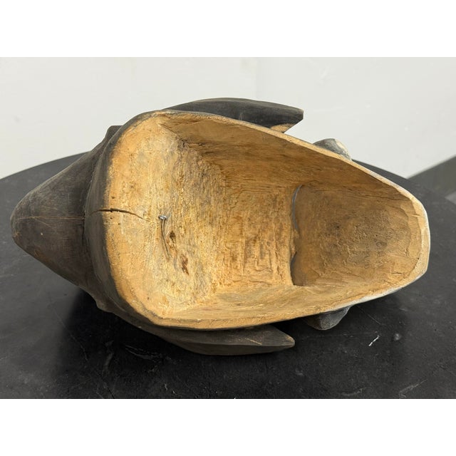 African Punu-Style Carved Wood Mask For Sale - Image 12 of 12
