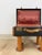 Vintage Leather Walking Suitcase Side Table With Legs Eclectic Accent, Rare For Sale - Image 11 of 11