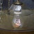 1920s French Art Deco Brass and Etched Ochre Glass Pendant Light, 1920s For Sale - Image 5 of 10