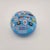 Glass Saint Louis 1972 Limited Edition Signed Blue Millefiori & Latticino Art Glass Doily Paperweight For Sale - Image 7 of 8