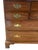 Wood Vintage Henkel Harris Georgian 10 Drawer Low Dresser For Sale - Image 7 of 11