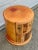 1980s A Trompe l'Oeil Library Table | Embossed Faux Books Round Drinks Table For Sale - Image 5 of 13