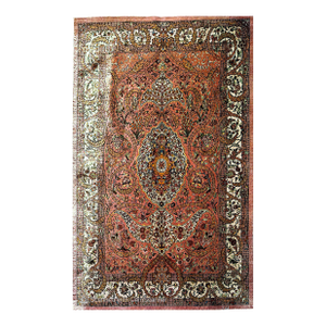 Fine Persian Hand Made All Silk Qum