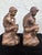 Vintage Bronze-Tone Seated Boy Figural Bookends, Art Deco Style, C. 1920s–1930s (Pair) For Sale In Orlando - Image 6 of 9