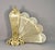 This elegant and ornate peacock fan fire screen concertinas out from a central storage held in place by a pair of brass...