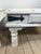 1990s Coffee Tables in White-Washed Wood and Black Wrought Iron, 1990s, Set of 2 For Sale - Image 5 of 12