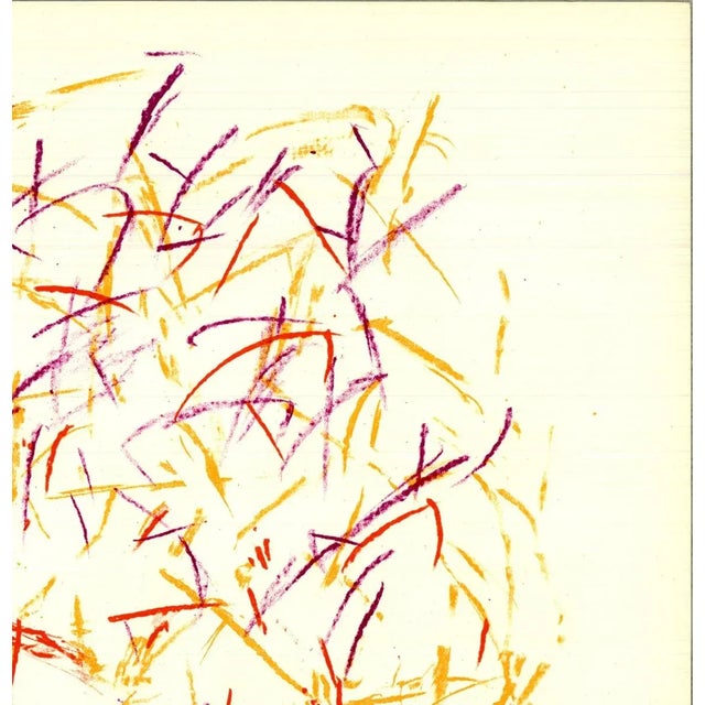 Jean Rene Bazaine Composition III, 1968 For Sale - Image 4 of 4