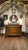 Wood Vintage Tiger Oak Victorian Dresser With Beveled Mirror & Clawfeet. For Sale - Image 7 of 12