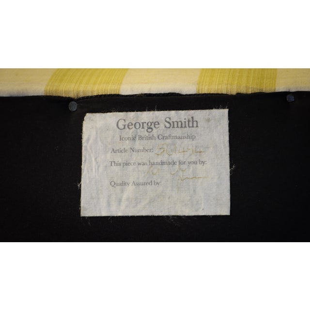 Yellow Large Standard Signature Chair by George Smith, 2010s For Sale - Image 8 of 18