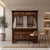 Dimensions: 80" (W) x 30" (D) x 99" (H) Serving counter : 79”(W) x 21.5" (D) x 43.5" (H) This one-of-a-kind , tall serving...