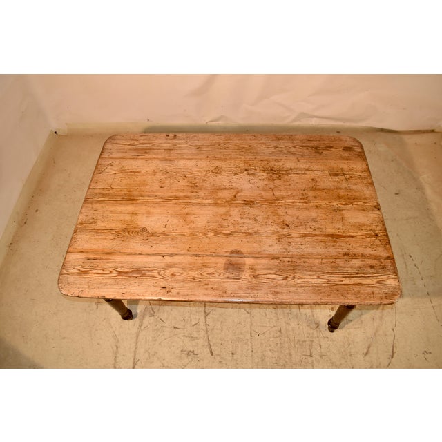 19th Century French Farm Table For Sale - Image 9 of 10