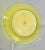 Mid 20th Century Murano Glass Venetian Hand Blown Luminescent Yellow Plates With 24k Gold- Set of 12 For Sale In Los Angeles - Image 6 of 7