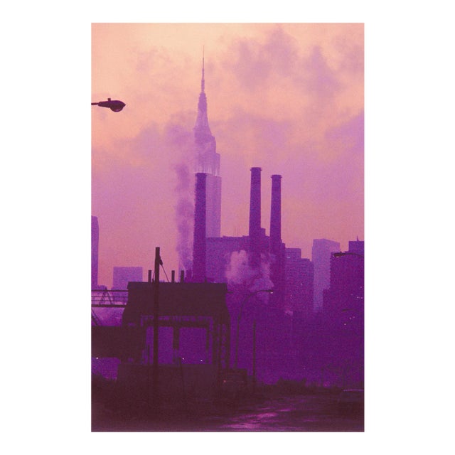 View of Manhattan from Long Island City, 1989 For Sale