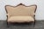 This exquisite Settee is made out of wood, solid walnut, and upholstery. The Settee was made in the late 1800's, it has...