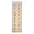 1970s Vintage Turkish Handmade Wool Cotton Beige Runner Rug For Sale