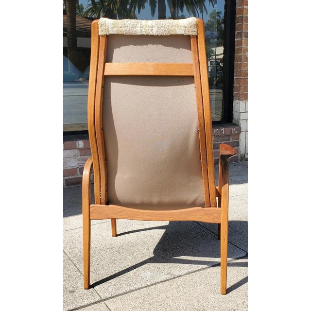 Wood 1960s Yngve Ekström Lamino for Swedese Chair For Sale - Image 7 of 13