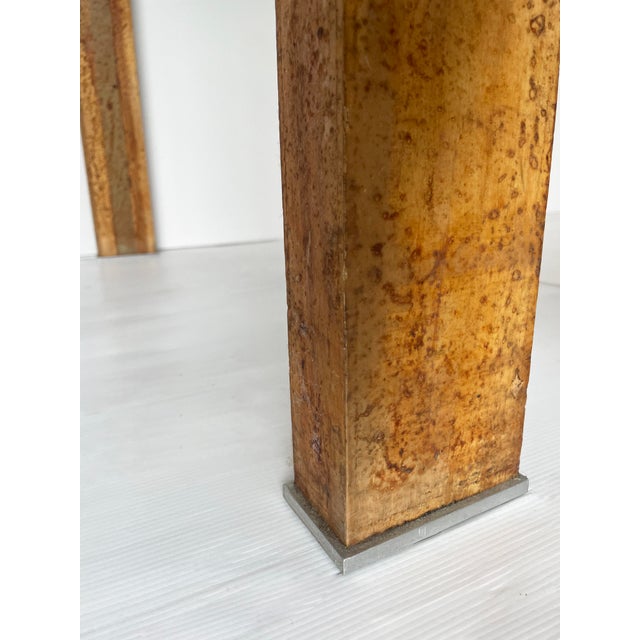 Vintage Table in Crystal and Cork, 1970s For Sale - Image 6 of 13