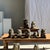 Small Balinese Limestone Frog Sculpture with Metallophone For Sale - Image 6 of 17