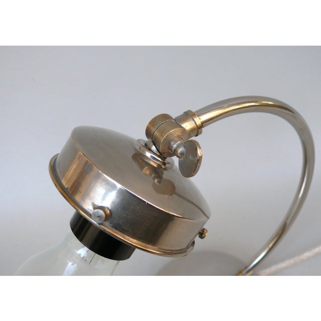 Vintage Bauhaus Bedside Lamp with Beige Cased Glass Shade, 1920s For Sale - Image 13 of 18