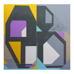 William Finlayson Jr., Acrylic on Panel Titled: Contradiction, 2015