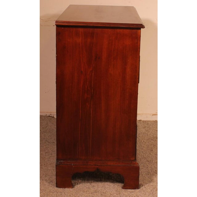 Small Mahogany Chest of Drawers, 18th Century For Sale - Image 10 of 12