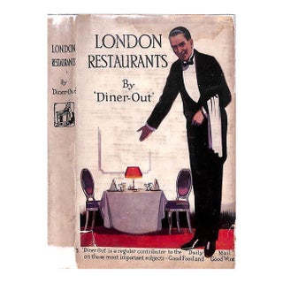 "London Restaurants" 1924 'Diner-Out' For Sale