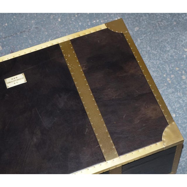 Cumberland Coffee Table with Red Velvet Lining from Timothy Oulton For Sale - Image 11 of 18