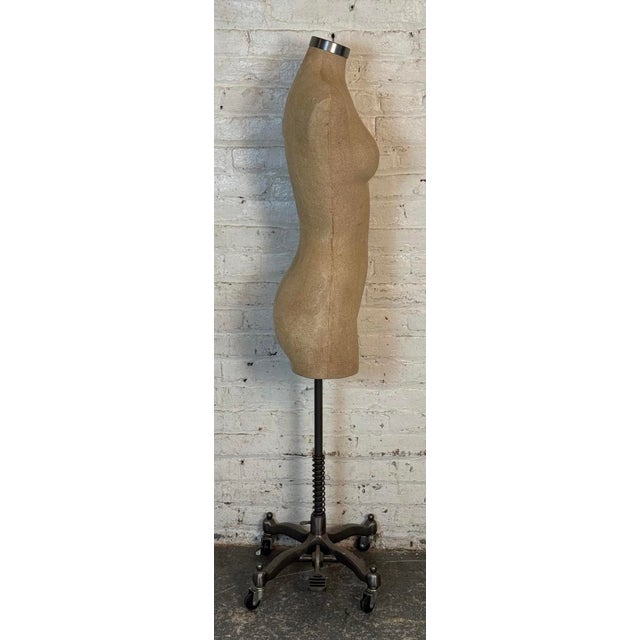Late 20th Century Vintage Adjustable Mannequin on Wheels For Sale - Image 5 of 9