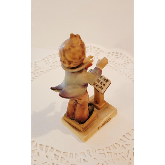 Vintage Hummel Goebel Boy Figurine-Band Leader, Goebel West Germany 129 For Sale - Image 4 of 12