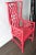 Tall Chinese Chippendale Wingback Arm Chair For Sale - Image 4 of 8