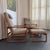 Wood Pair of Danish Modern Lounge Chair Ottoman Sets Attributed to Børge Mogensen For Sale - Image 7 of 13