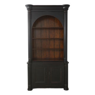 Heidi Steinberg Collection Monumental Arched Open Bookcase For Sale