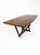 An elegant mid-20th-century dining table made entirely of teak. An original from its era, the table is in perfect...