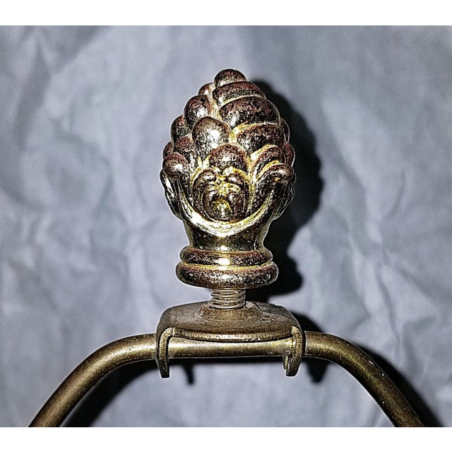 Mid 20th Century Hollywood Regency Crystal Table Lamp For Sale In West Palm - Image 6 of 6