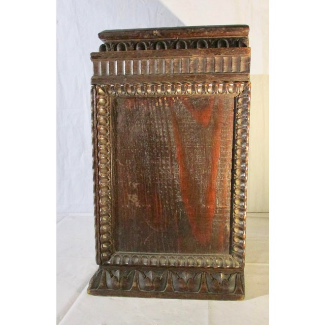 Jacobean 19th Century Italian Rolling Door Desk Case For Sale - Image 3 of 12