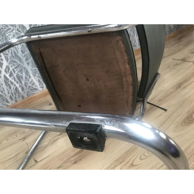 Chrome Chair by Walter Knoll, 1950s For Sale - Image 13 of 14