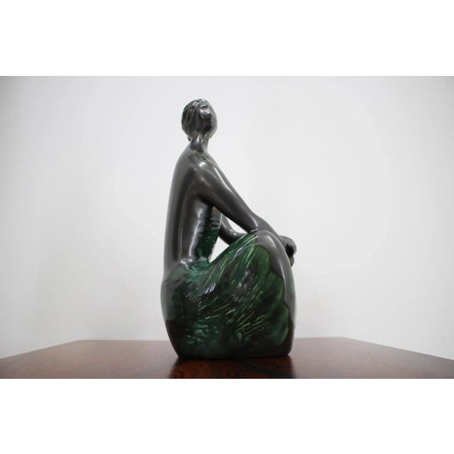 1960s Mid-Century Sculpture by Jitka Forejtova for Keramos, 1960s For Sale - Image 5 of 8