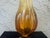 Amber Vintage Viking Amber Art Glass 6-Petals Swung Vase – 22.5” Tall For Sale - Image 8 of 10