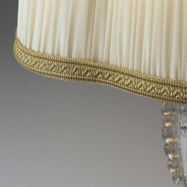 Glass Murano Glass Table Lamp from Barovier and Toso, Italy, 1980s For Sale - Image 7 of 18