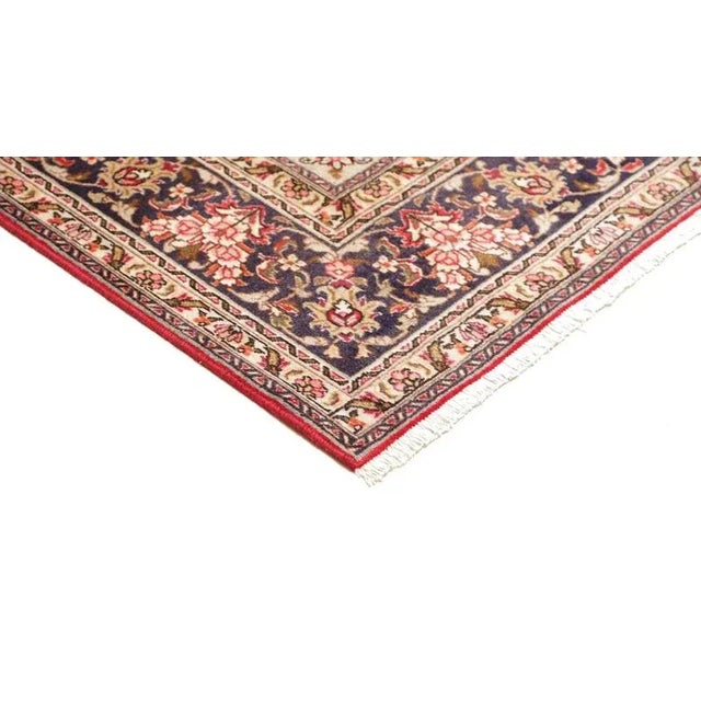 Middle Eastern Hand-Knotted Tabriz Rug For Sale - Image 5 of 11