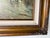 1960’s Vintage Impressionist Parisian Street Scene Oil on Canvas Painting, Framed For Sale - Image 9 of 11