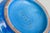 Bitossi Rimini Blu Ceramic Vase with Relief Decoration buy Aldo Londi for Bitossi, 1960s For Sale - Image 4 of 5