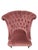 Mid 20th Century Vintage Queen Anne Style Tufted Wingback Chairs Newly Reupholstered - Pair For Sale - Image 5 of 14