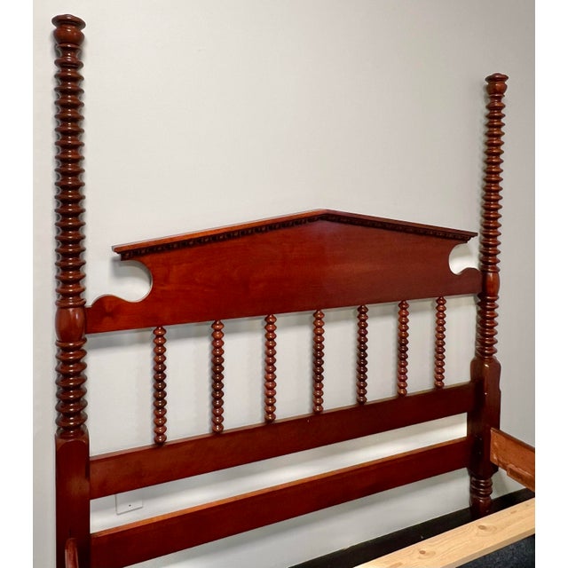 Davis Cabinet Company Davis Cabinet Company Jenny Lind Four Poster Bed - Full Size For Sale - Image 4 of 10