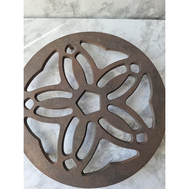Mid 20th Century Bird in Tree Trivet For Sale In San Francisco - Image 6 of 9