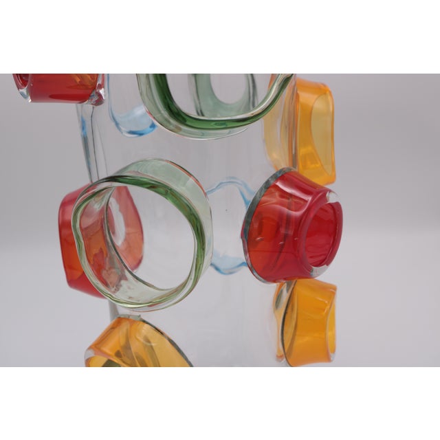 2010s Art Glass Vase by Martin Potsch For Sale - Image 5 of 9