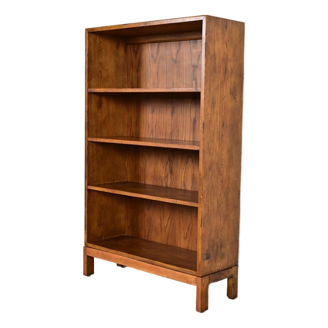 Henredon Mid-Century Modern Oak Bookcase, Circa 1970s For Sale