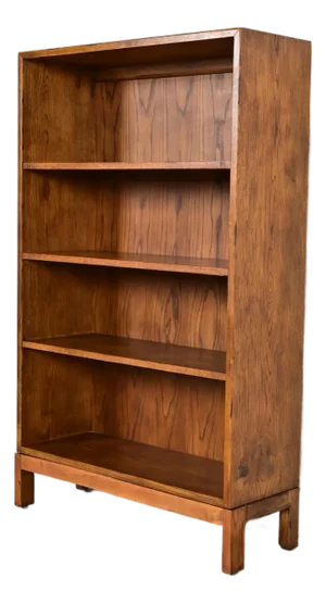 Henredon Mid-Century Modern Oak Bookcase, Circa 1970s
